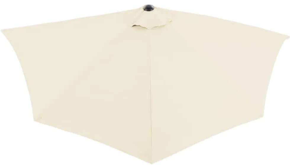 Kingsleeve® Kerti félkör alakú napernyő - krém