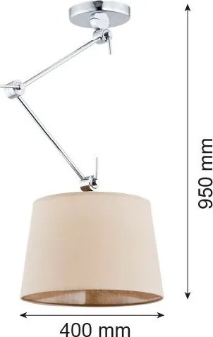Argon ZAKYNTOS 3549 Függőlámpa 1x15W/E27 IP20