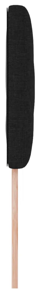 Fejtámla LED -es lámpákkal fejtámlával Fekete 100 cm szövet