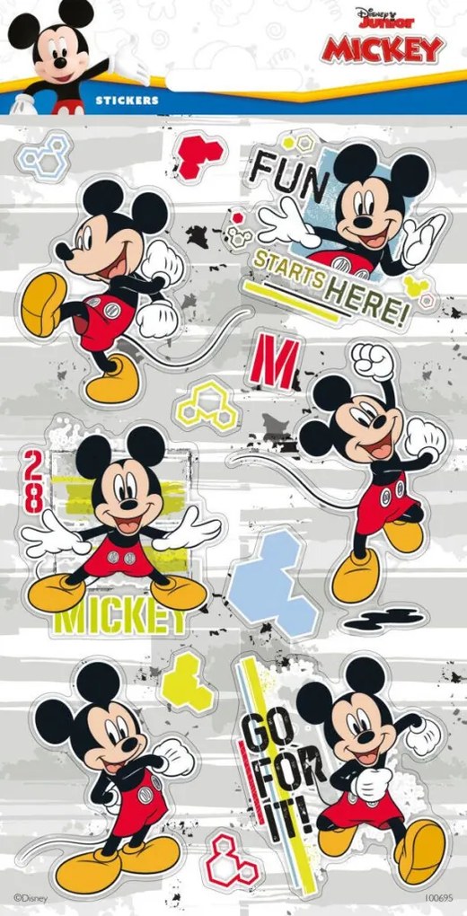 Disney Mickey Go For It matrica