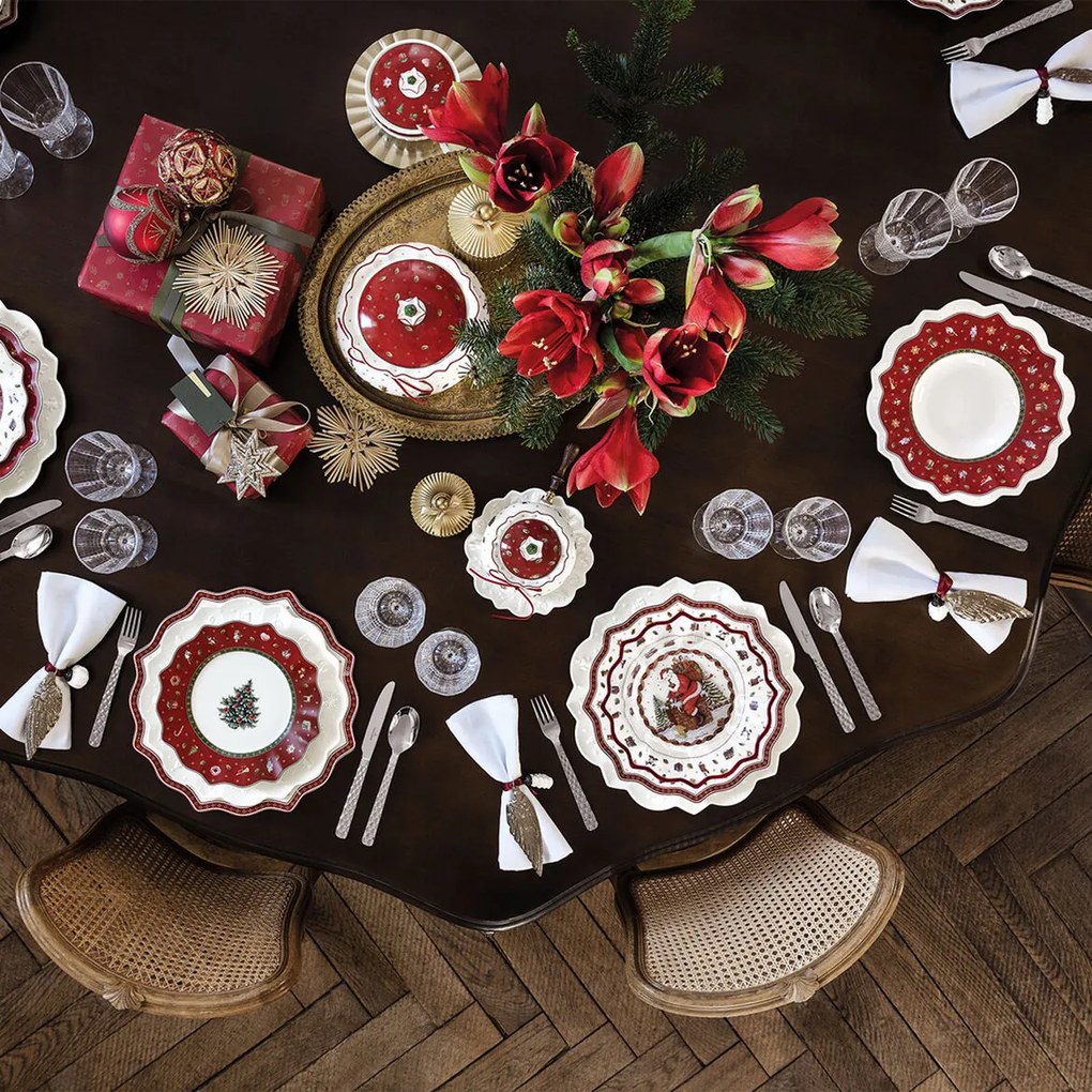 Desszert tányér, piros, átmérő 24 cm, Toy's Delight kollekció - Villeroy & Boch