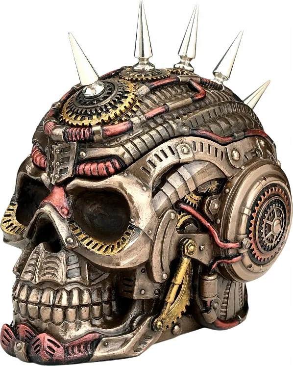 Skandináv Draugra Koponya Figura Ékszerdoboz Tároló Ajándék Kollégának