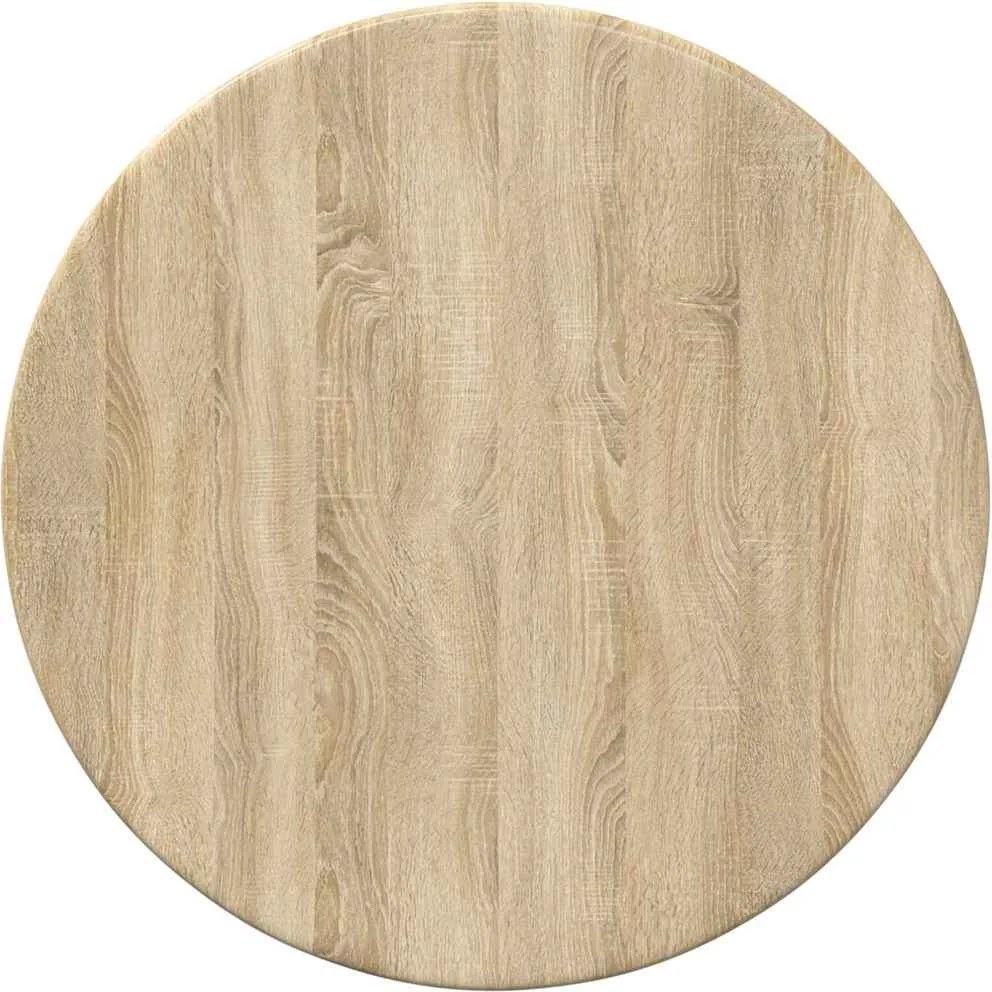 vidaXL Asztallap sonoma tölgy 30 x 30 x 1,5 cm Faanyag