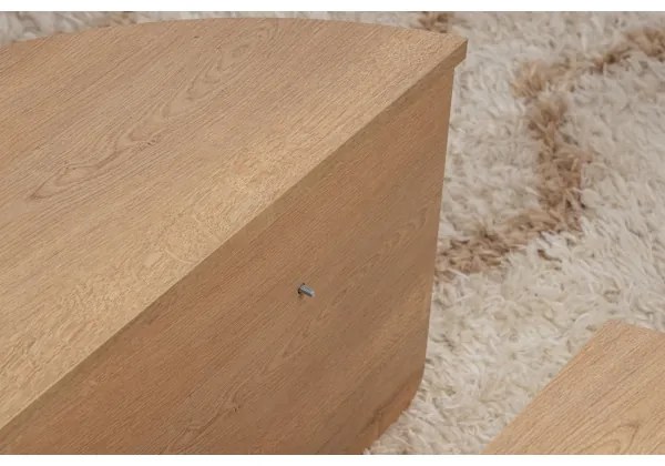 KÉSZLET 2x ORION konferencias asztal, tölgy