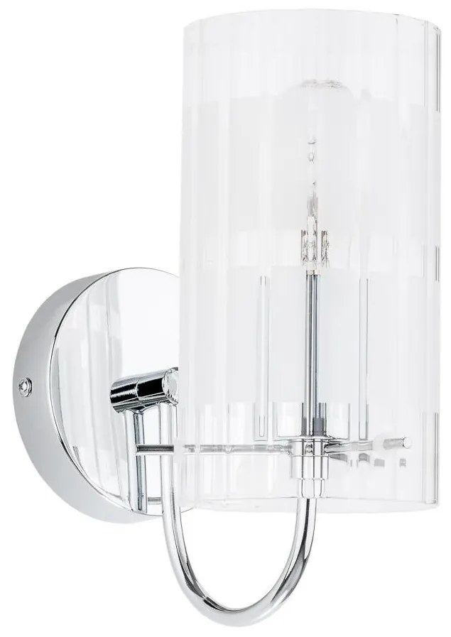 Italux ITALUX MBM1957-1 - Fali lámpa MAX 1xE27/60W/230V króm IT0576