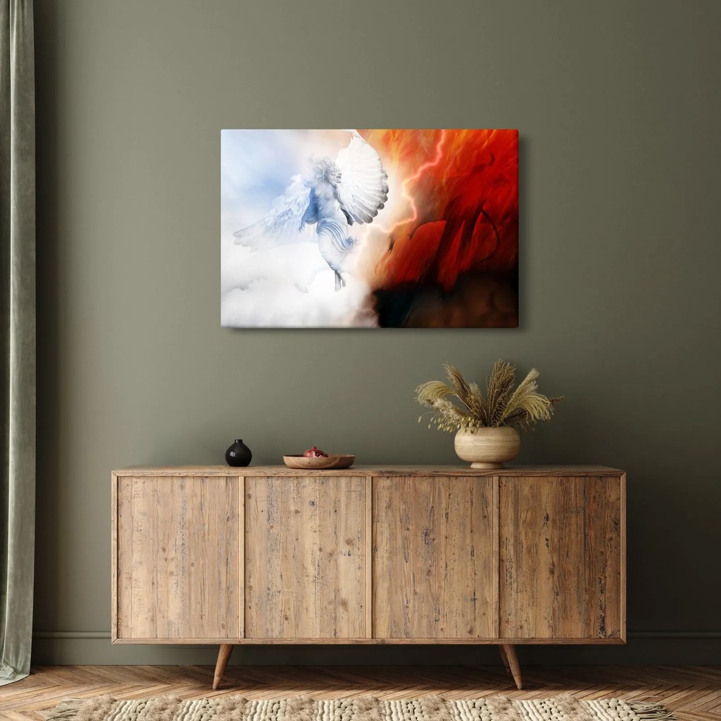 Kép - Jó és rossz (90x60 cm)