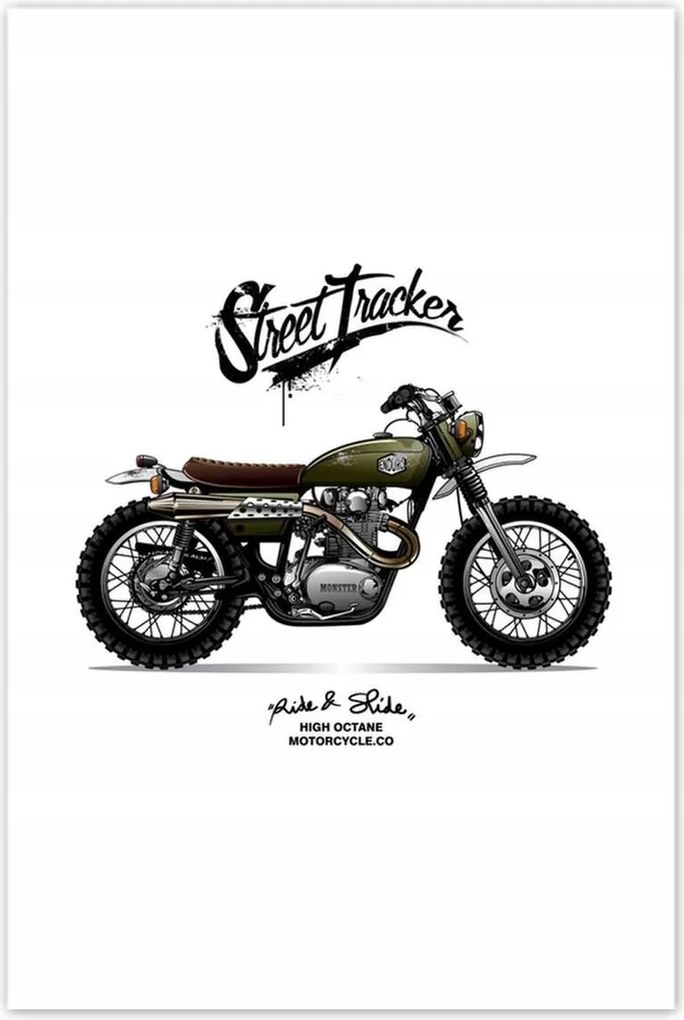 Poszterek 80x120 Motorkerékpár Antik Vintage