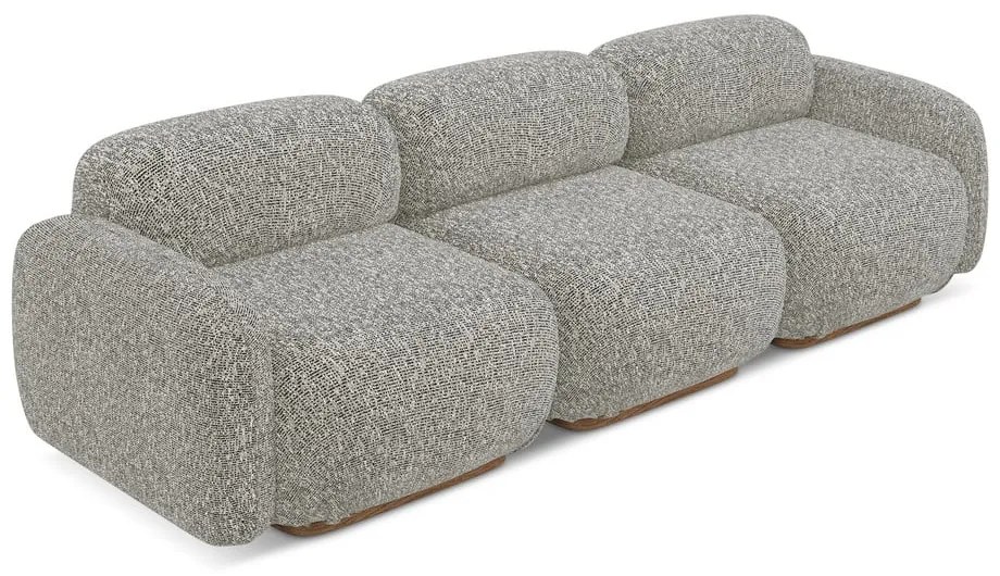 Szürke moduláris kanapé 270 cm Ailani – Makamii