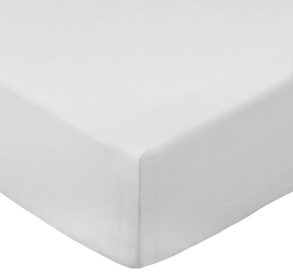 Fehér gumis pamut-perkál lepedő 150x200 cm Cotton Percale – Bianca
