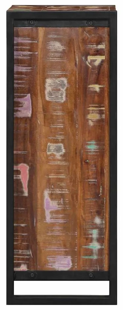 éjjeliszekrény 40x30x80 cm tömörfa, újrahasznosított fa