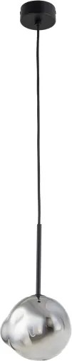 Brilagi - Kábeles függőlámpa VULCANO 1xG9/8W/230V átm. 15 cm fekete/füstös fekete