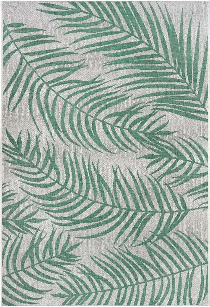 Zöld szizál szőnyeg,lapos külső-belső teraszra 160x230