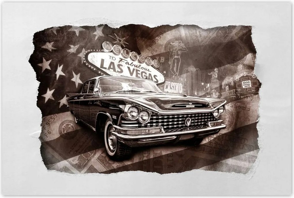 Poszterek 60x40 Kaszinó Las Vegasban