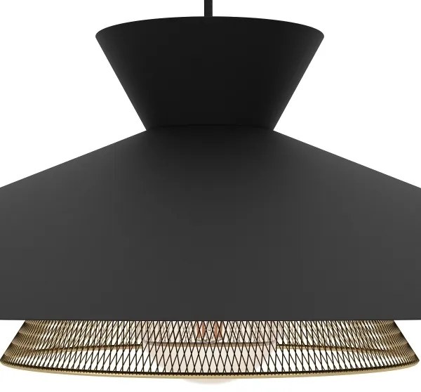 Eglo 43885 - Csillár zsinóron GRIZEDALE 1xE27/40W/230V