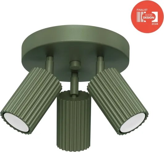 Brilagi - LED spotlámpa CRESTO 3xGU10/10W/230V zöld