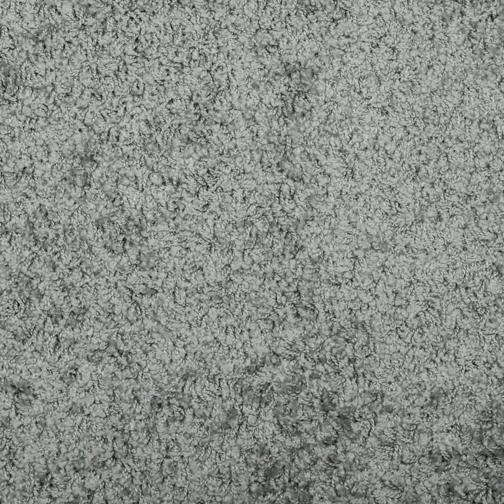 PAMPLONA zöld magas szálú bolyhos modern szőnyeg 160 x 230 cm