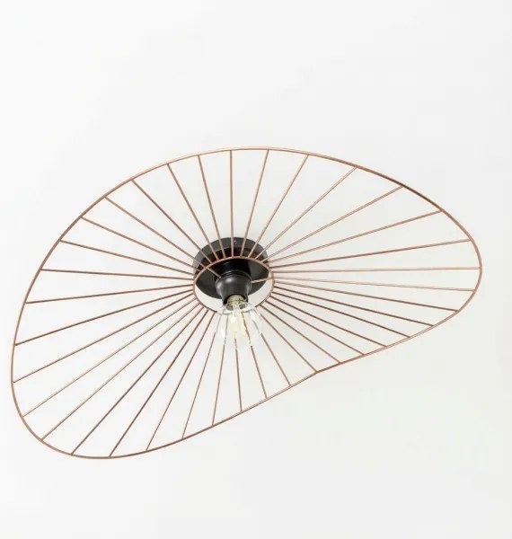 Brilagi - LED felületre szerelhető csillár CERIA WIRE 1xE27/40W/230V 60x80 cm bronz