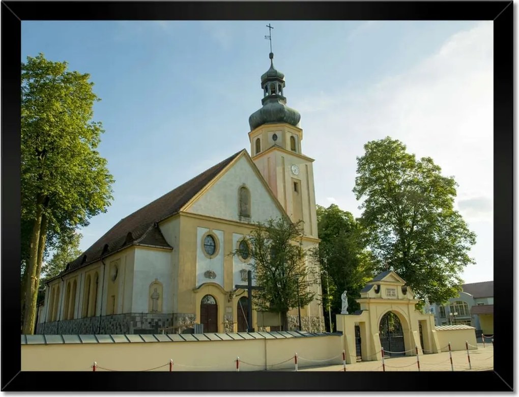 Poszterek keretben 40x30 Erdélyi templom