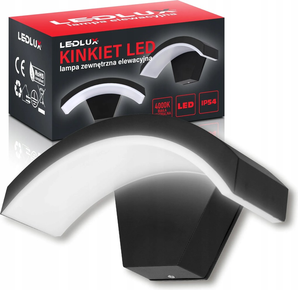 Kültéri Fali Lámpa Kerti Led Homlokzati Lámpa