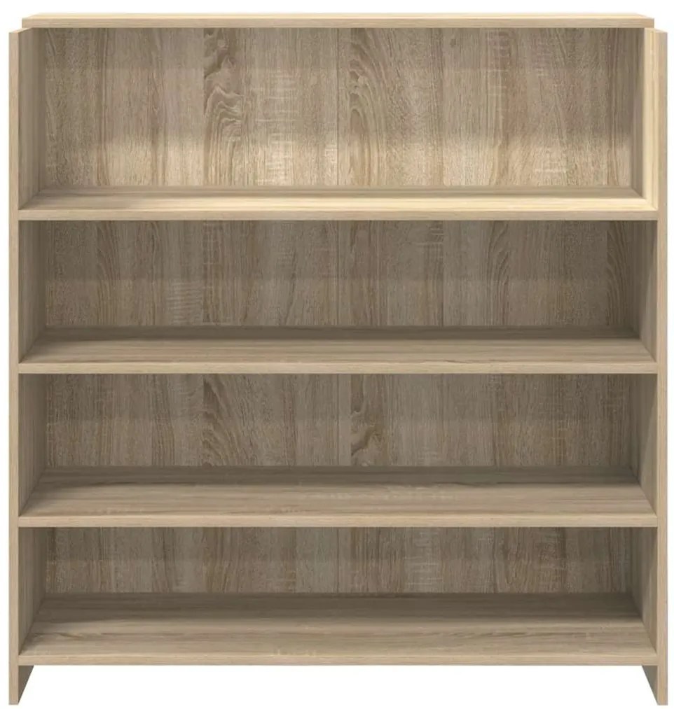 recepciós pult sonoma tölgy 100x50x103,5 cm szerelt fa