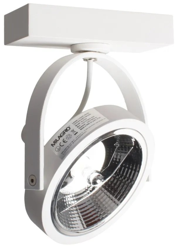 Milagro LUGAR ML5703 Plafonlámpa 1x75W/GU10/ES111 IP20