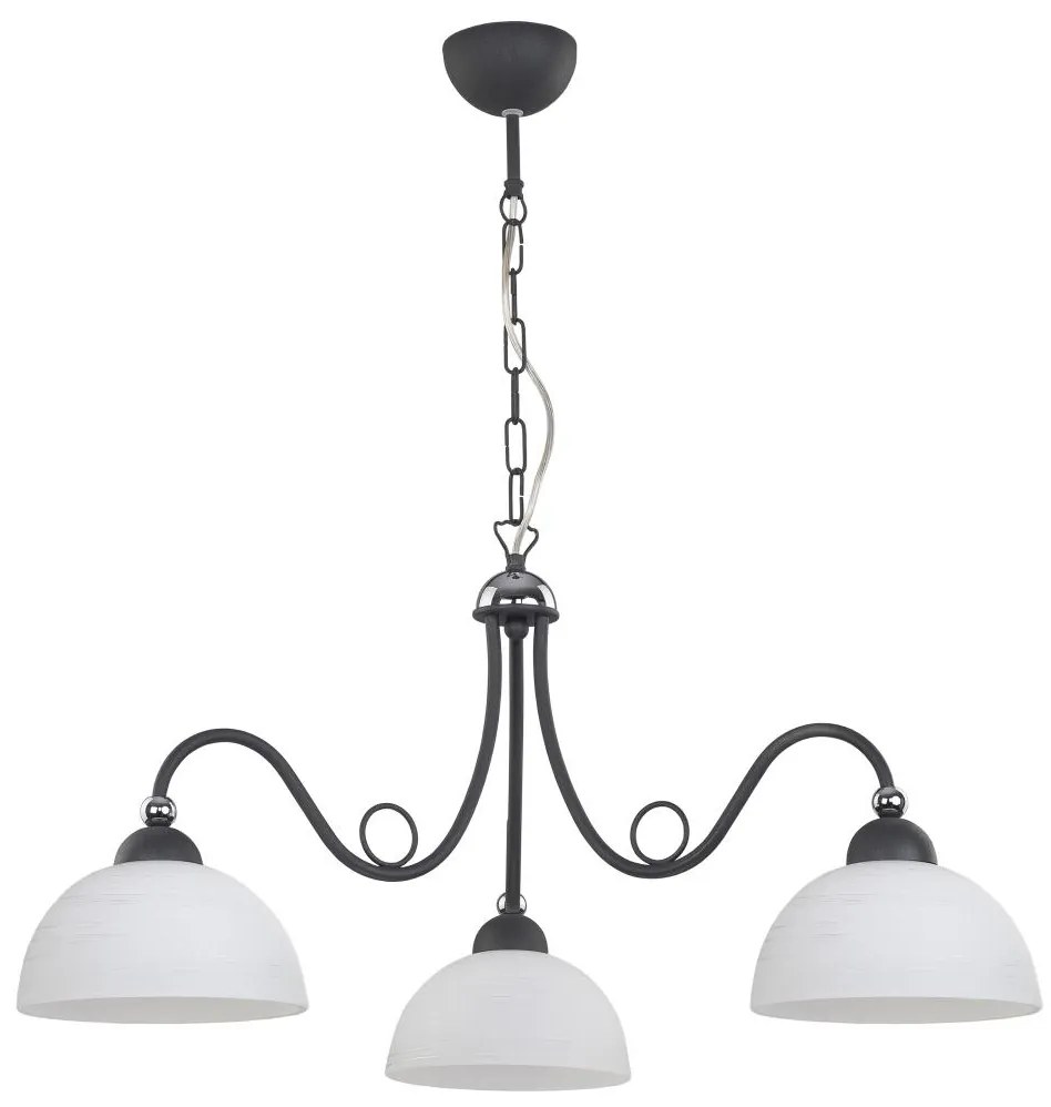 Jupiter 1490 - Csillár láncon SAGA 3xE27/60W/230V