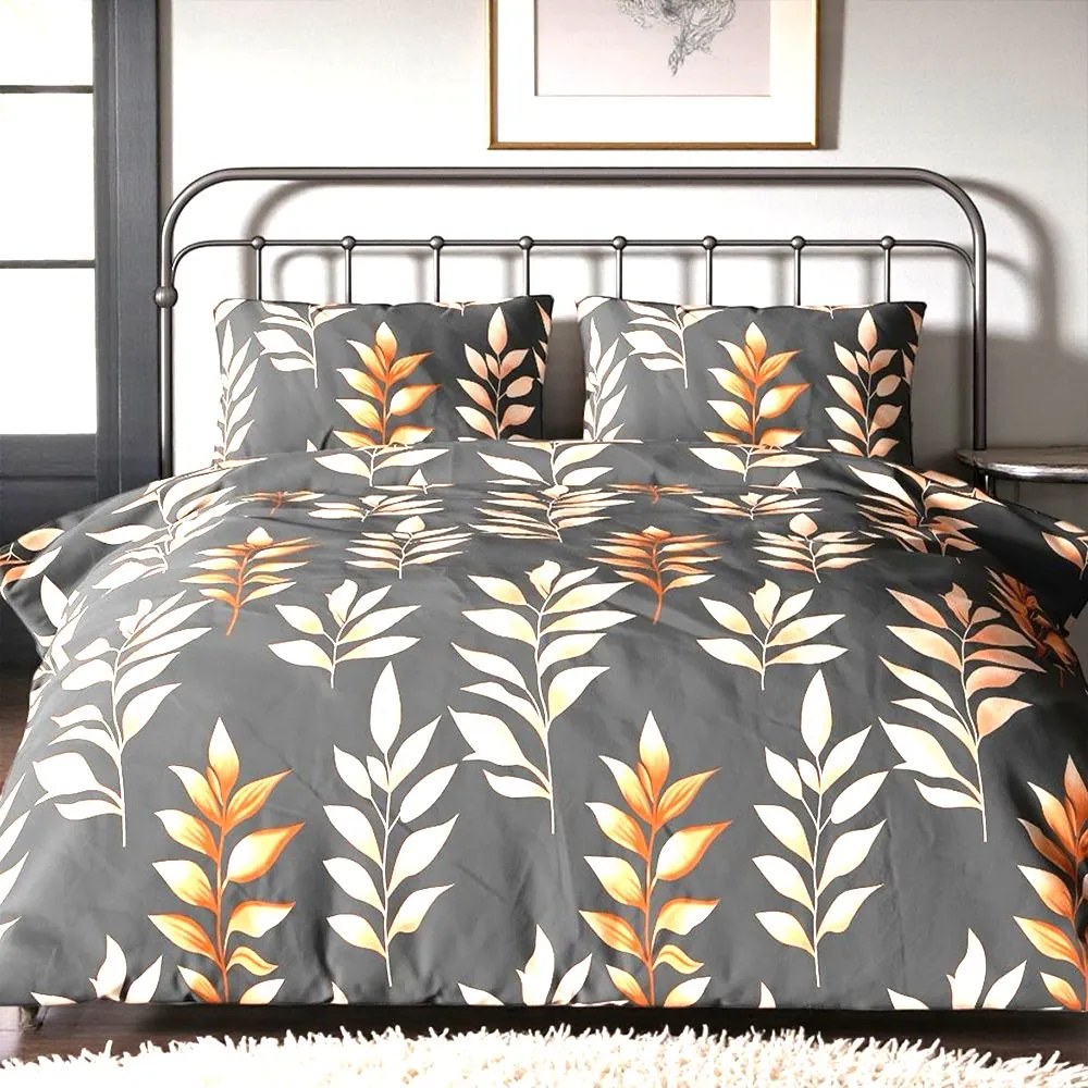 FLANEL mintájú ágyneműhuzat Homa BRES AUTUMN 140x200 cm