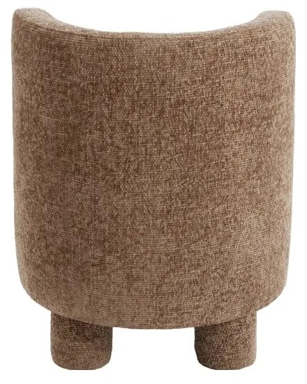 Sötétbarna fotel Kamova – Light & Living