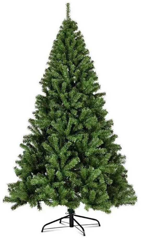 Natura MF-150 karácsonyfa zöld műfenyő fém talppal 150 cm