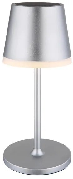 Globo 36637SM - LED Napelemes lámpa LED/0,6W/3V 3000K IP44 matt króm