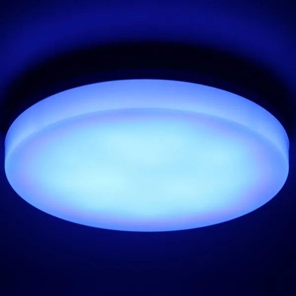Retlux LED RGBW Wi-Fi stropní koupelnové svítidlo 20W IP44 bílé