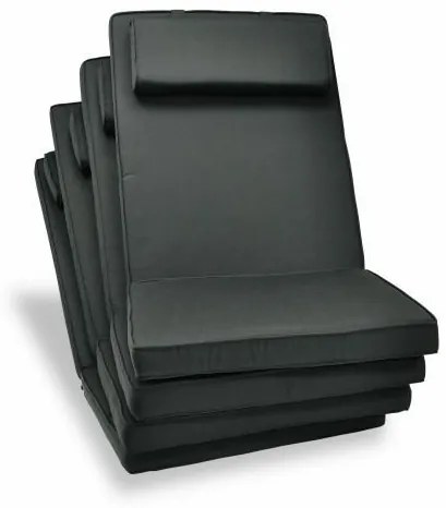 Divero Ülőpárna készlet magas székre Garth antracit 4 db