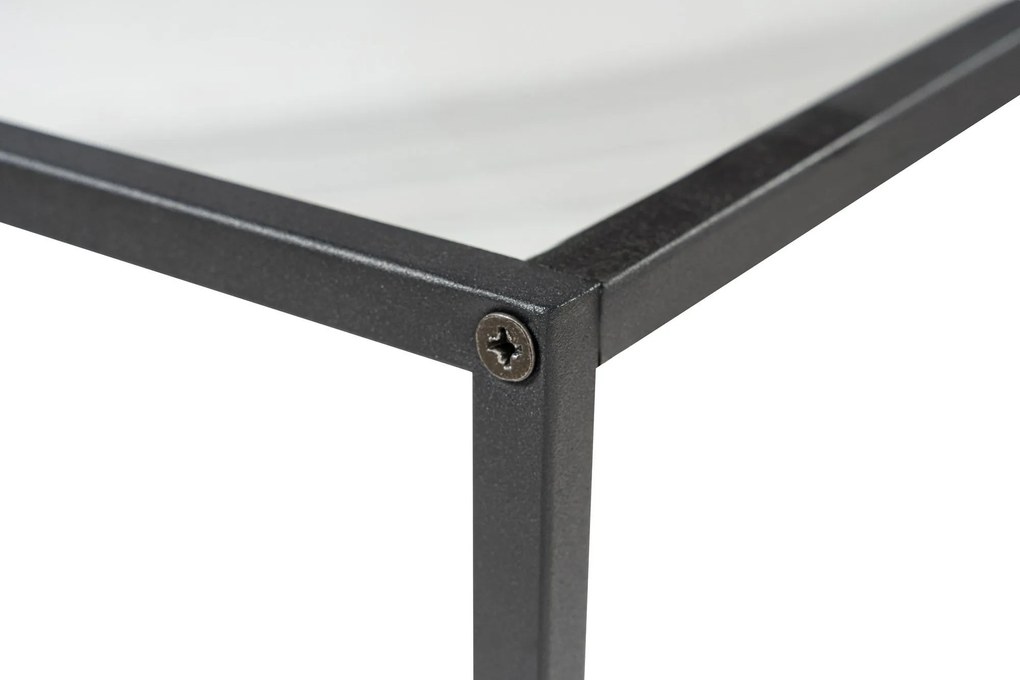 Konzolasztal Canvas - Black