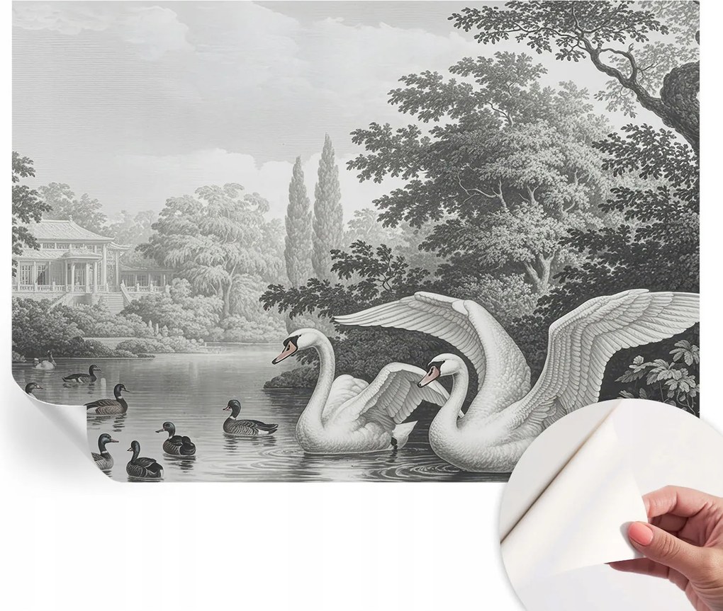 Fali fotótapéta előszoba konyhába A természet eleganciája 208x146 cm