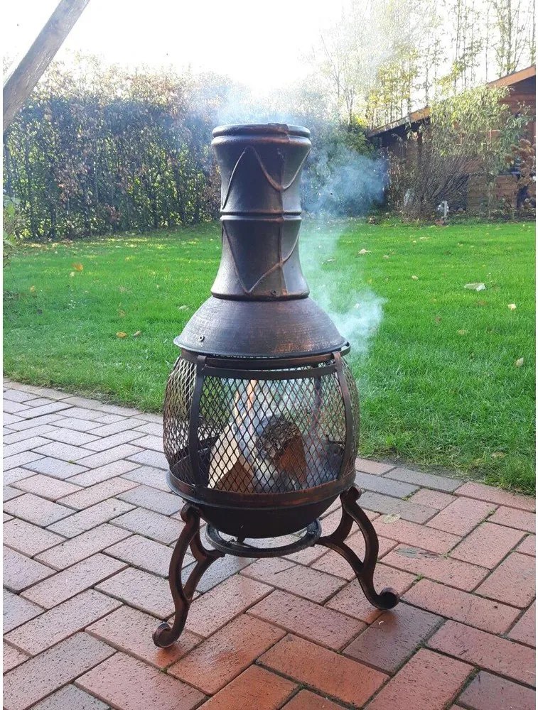 Öntöttvas tűzrakó ø 50 cm – Garden Pleasure