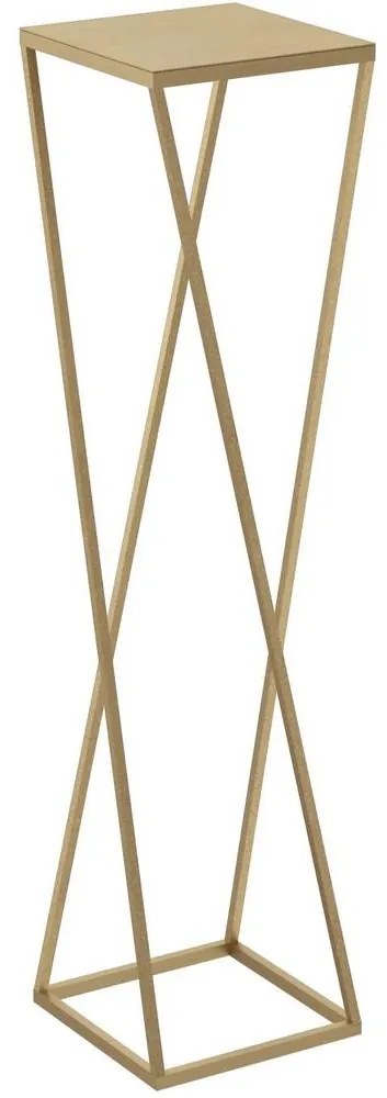 Luminex Virágállvány 100x24 cm arany LU0438