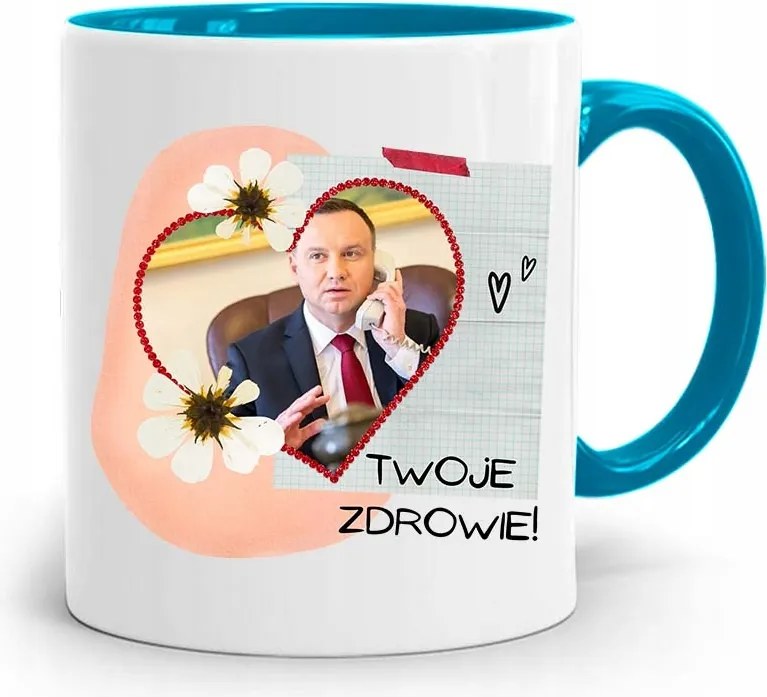 Kék Bögre Elnök Andráshida Írás Egészség