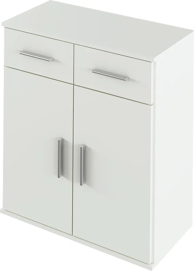 Komód, fehér, RESITA TYP 2