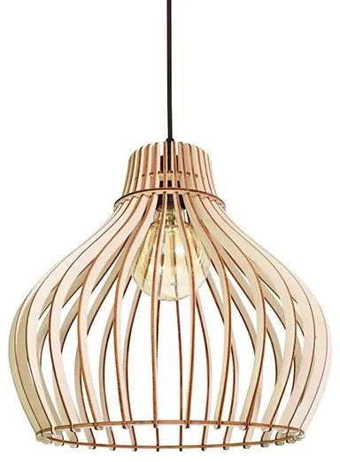 Csillár zsinóron BARREL 1xE27/24W/230V átmérő 38 cm