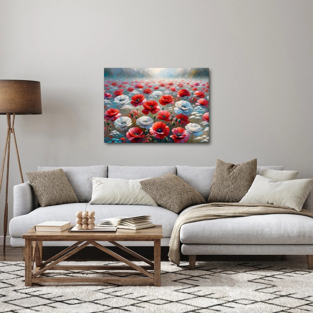 Kép - Pipacsmező (70x50 cm)