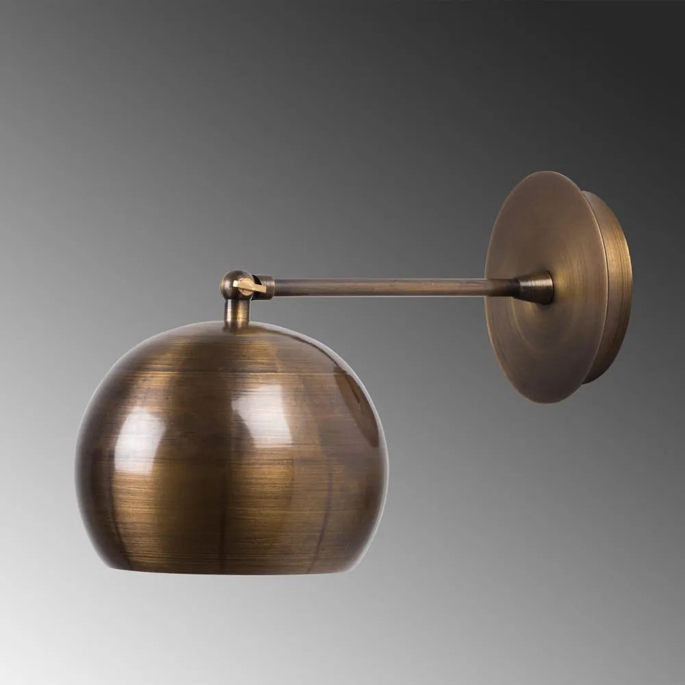 Bronzszínű fali lámpa ø 15 cm Stiva – Opviq lights