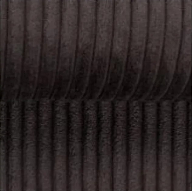 Sötétbarna kordbársony fotel Lord – Ropez