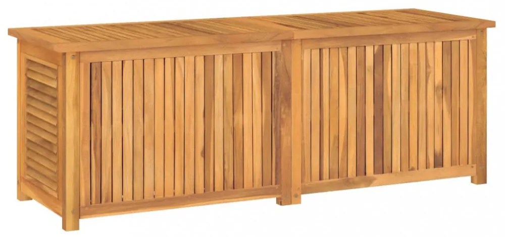 tömör tíkfa kerti tárolóláda zsákkal 150 x 50 x 55 cm