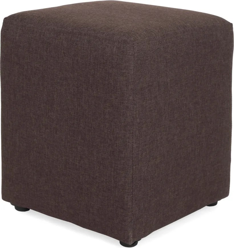 Cube puff - S04 szövet - barna R