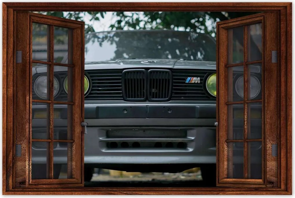 Poszterek 90x60 Szürke Bmw autó