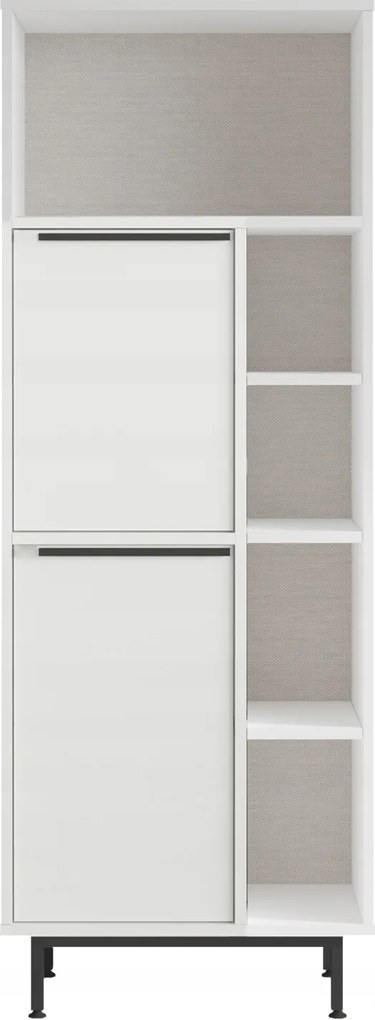 Houseland Jade fehér könyvespolc