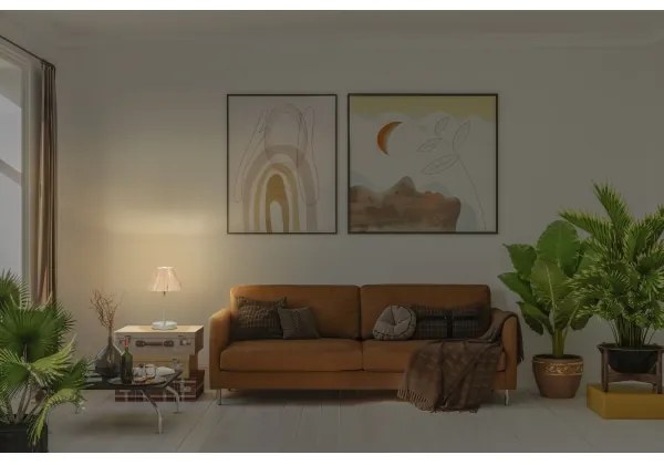 Ledvance - Asztali lámpa DECOR RAFFIA 1xE27/15W/230V raffia háncs