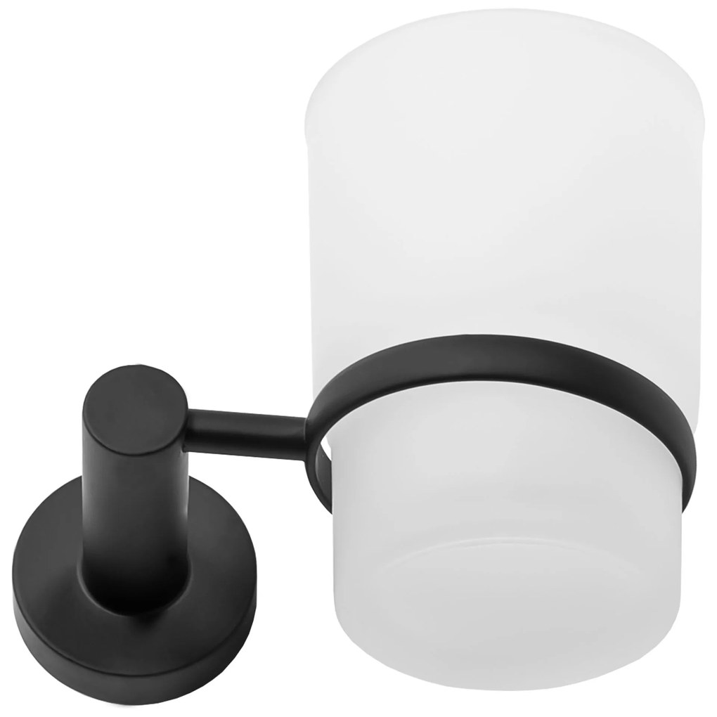 Fürdőszobai pohár Black 322211
