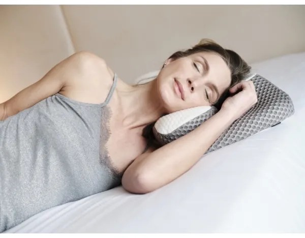 CONNECT IT CFH-6031-WH - Lyra anatómiai párna fehér/szürke