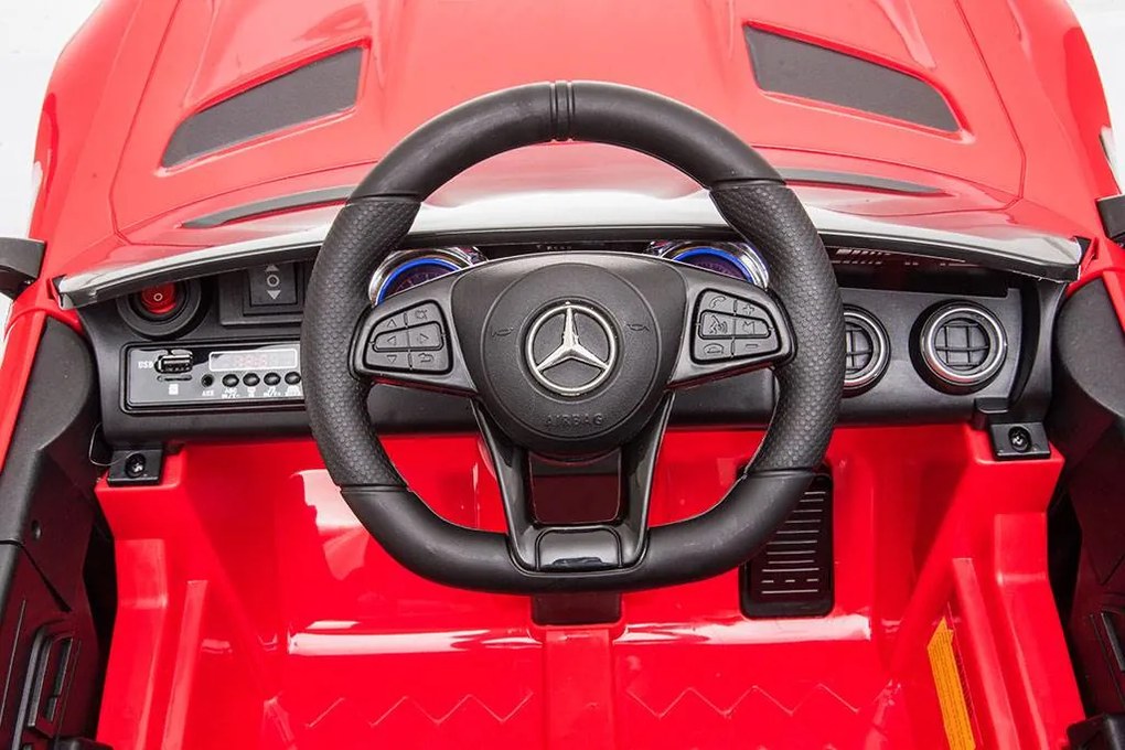 Elektromos autó Mercedes - Benz GTR-S AMG Baby Mix red